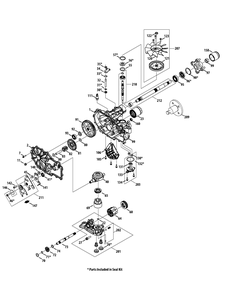 Transmission 918-04997a Lh Diagram and Parts List for Z-FORCES48 (53BH5FJB-53BH5FJB050)(2012) Cub Cadet Lawn Tractor
